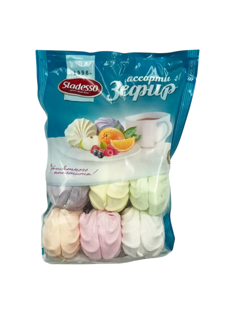 SLADESSO ЗЕФИР 300Г АССОРТИ