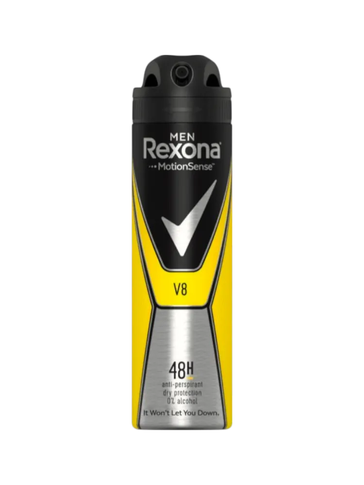 АНТИПЕРСПИРАНТ REXONA MEN 150МЛ V8 СПРЕЙ - фото 1