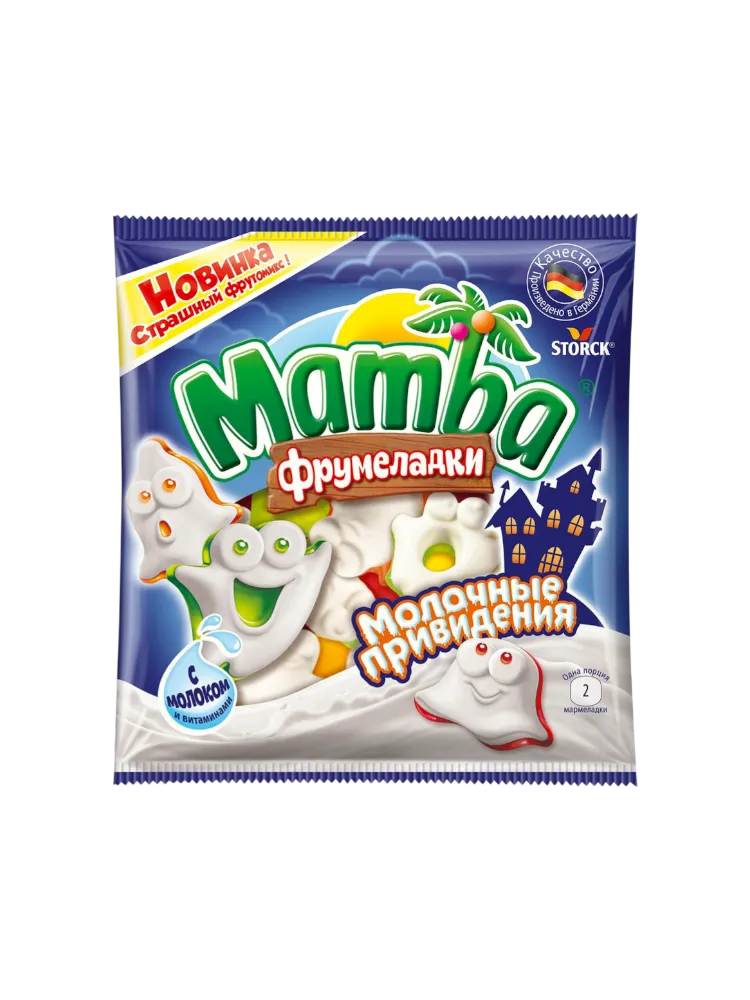 ЖЕВ МАРМЕЛАД MAMBA 90ГР МОЛОЧНЫЕ ПРИВИДЕНИЯ