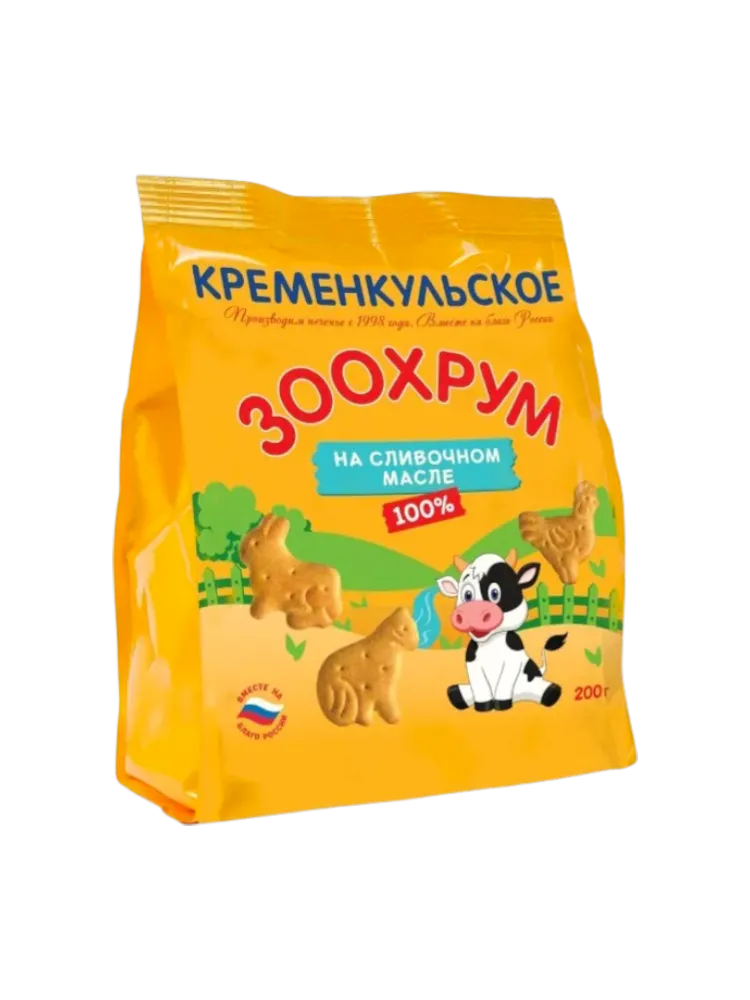 ПЕЧЕНЬЕ КР 200Г ЗАТЯЖ ЗООХРУМ НА СЛИВ МАСЛЕ - фото 1