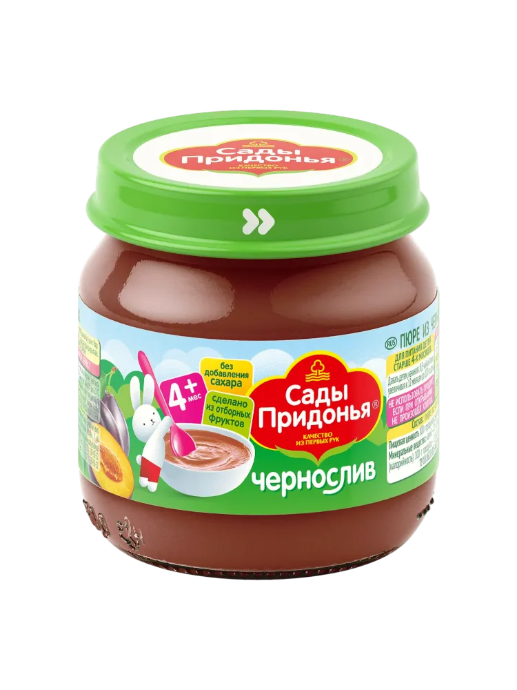 ПЮРЕ САДЫ ПРИДОНЬЯ 80Г ЧЕРНОСЛИВ СТ/Б