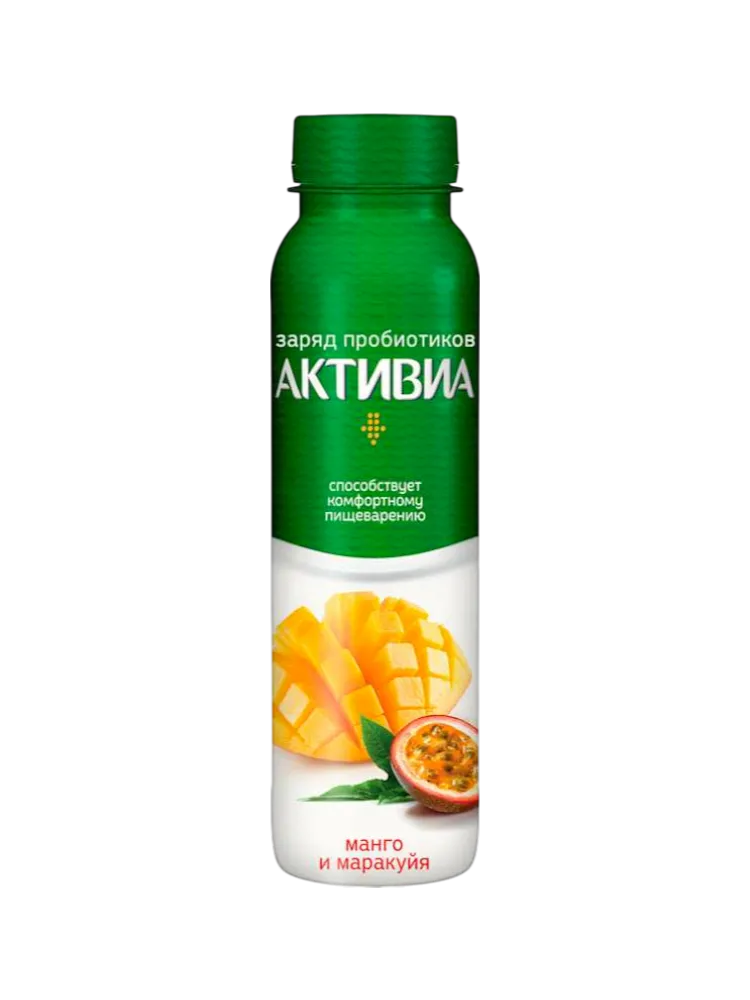 ЙОГУРТ АКТИВИА МАНГО МАРАКУЯ 670Г