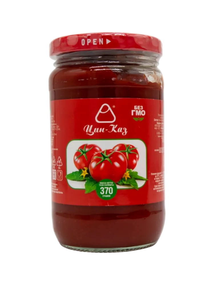 ТОМАТ ПАСТА ЦИН-КАЗ 370Г  