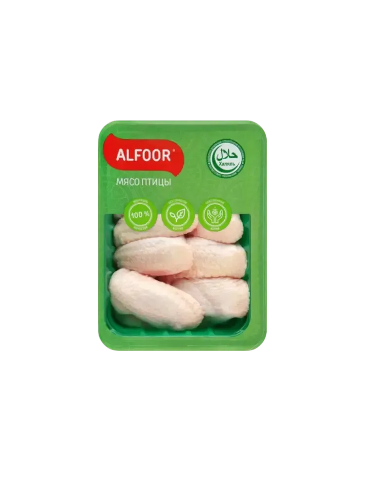 ALFOOR ПЛЕЧЕВАЯ ЧАСТЬ КРЫЛА ТУШКИ ЦЫПЛЯТ-БРОЙЛЕРОВ ЛОТОК