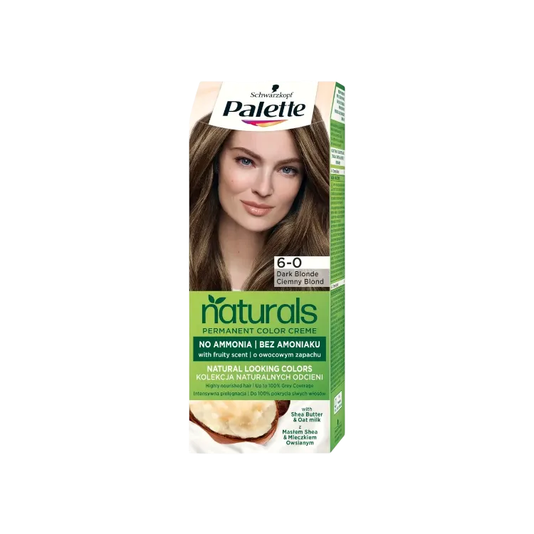 КРАСКА PALETTE NATURALS Д/ВОЛОС 6-0 ТЕМНО-РУСЫЙ - фото 1