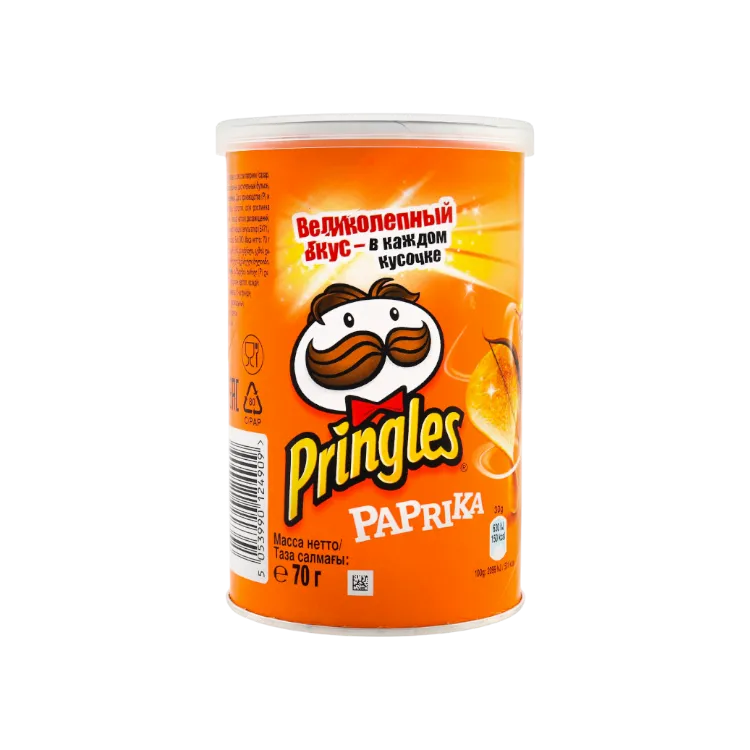 ЧИПСЫ PRINGLES 70Г ПАПРИКА