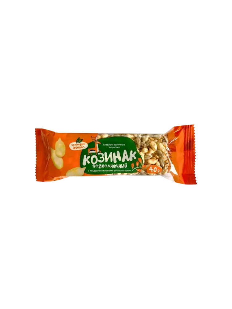 КОЗИНАКИ РУССКИЙ ДЕСЕРТ 40Г ПОДСОЛНЕЧНЫЙ