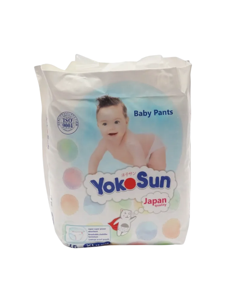 Подгузники-трусики YokoSun, размер XL (12-20 кг), 16 шт.