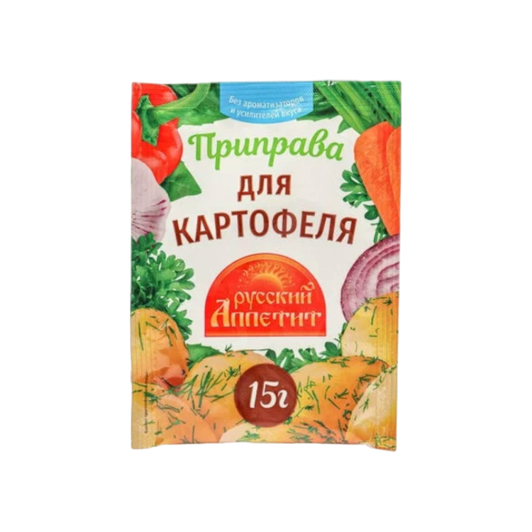 ПРИПРАВА РУССКИЙ АППЕТИТ 15Г Д/КАРТОФЕЛЯ 
