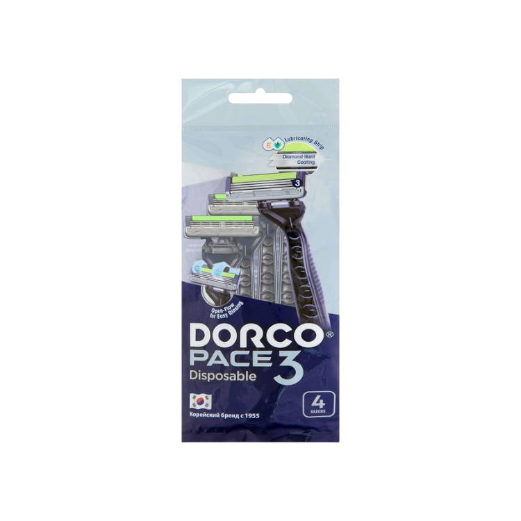 СТАНОК DORCO PACE3 3ШТ ОДНОРАЗ