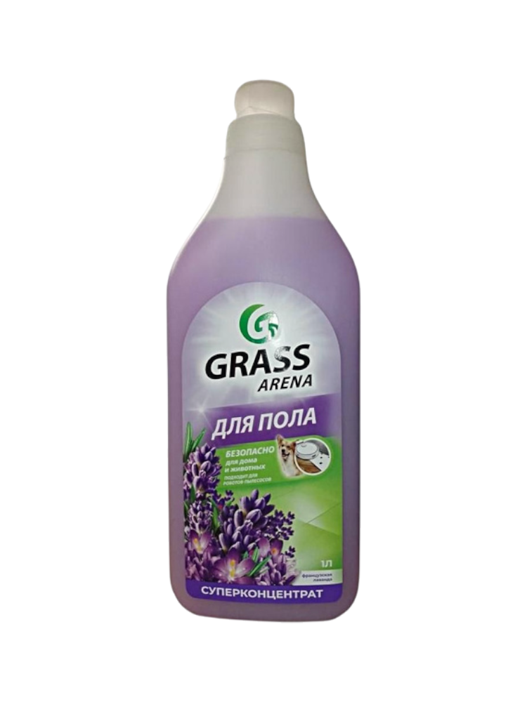 СРЕДСТВО Д/ПОЛА GRASS ARENA 1Л АРОМАТ ЛАВАНДА - фото 1
