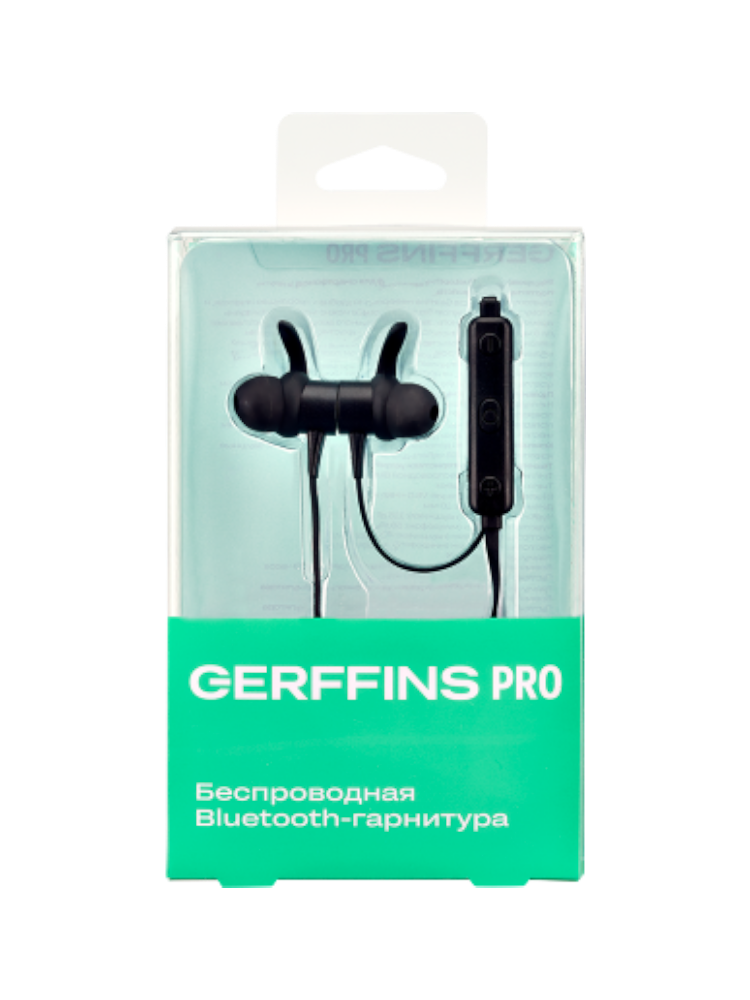 Беспроводные наушники GERFFINS GFPRO-HDSW-001-Black, цвет черный