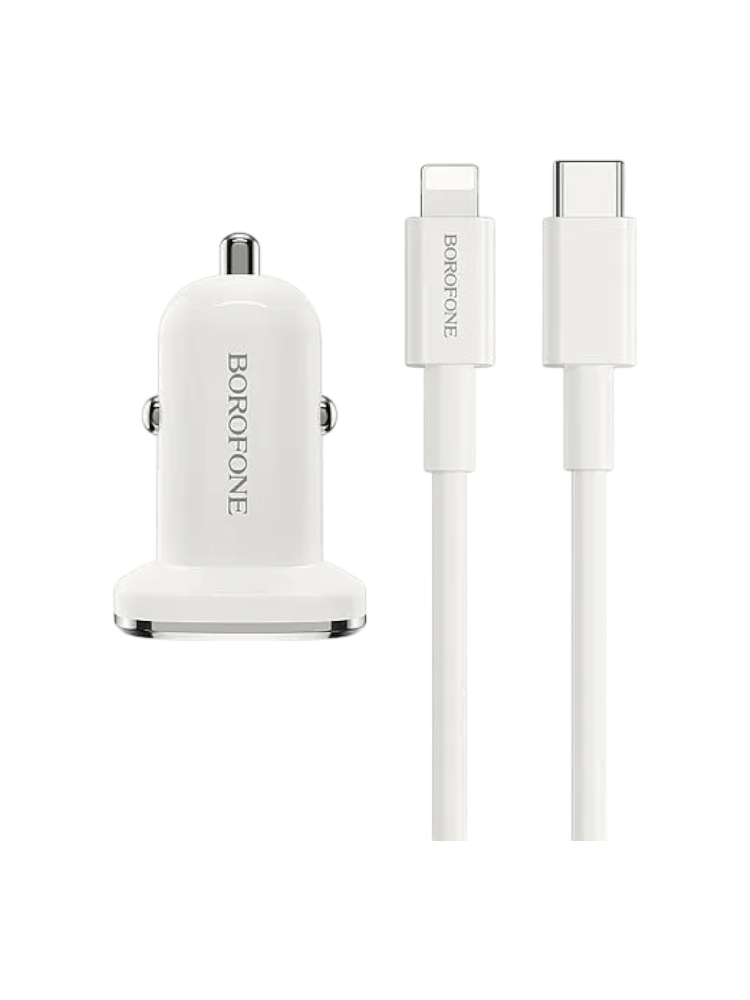 Зарядное устройство для авто Borofone BZ12B, T.C-IP Borofone