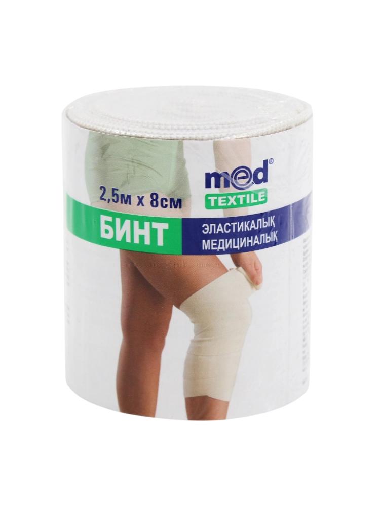 Бинт  мед.эластичный 8см*2,5  м ср.р Техномедика