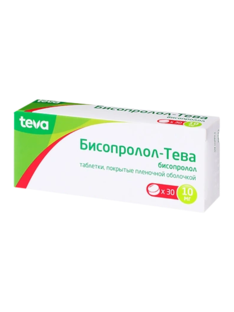 Бисопролол-Тева таб.10мг №30