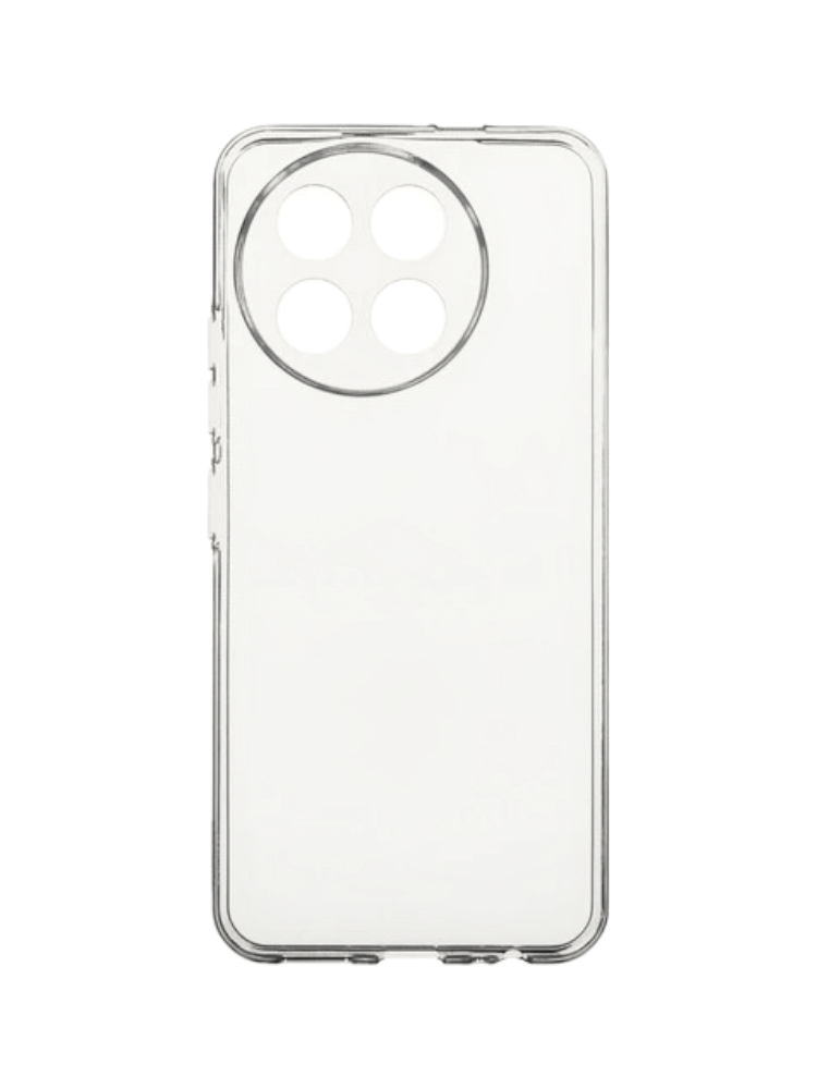Чехол накладка Borasco силиконовый для Tecno Spark 30 Pro прозрачный