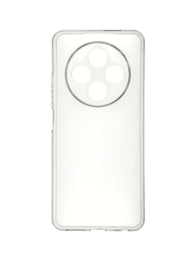 Чехол накладка Borasco силиконовый для Tecno Spark 30 прозрачный