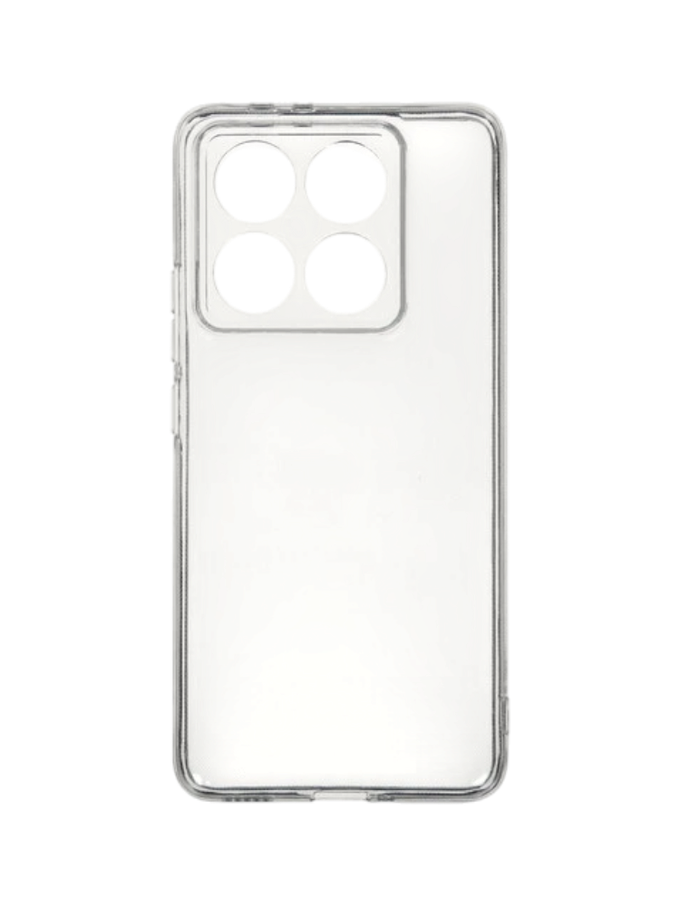 Чехол накладка Borasco для Xiaomi 14T Pro прозрачный