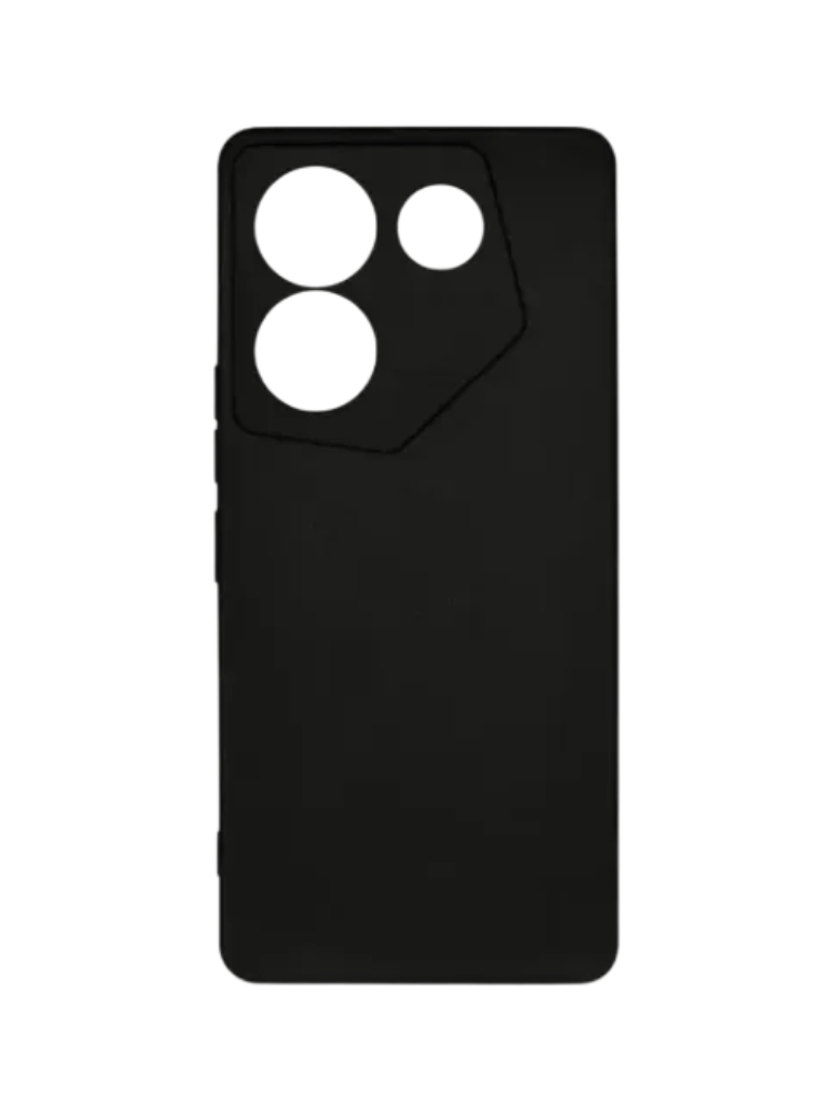 Чехол накладка Borasco Microfiber Case для Tecno Camon 20/ 20 Pro (4G) черный