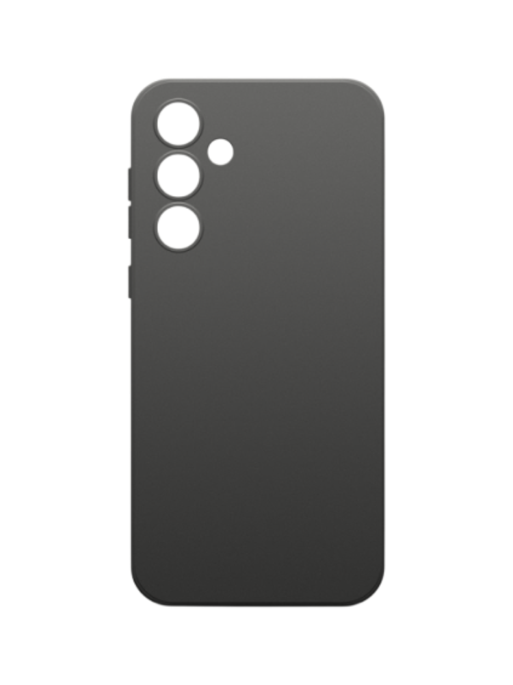 Чехол накладка Borasco Microfiber Case для Samsung Galaxy A35 черный