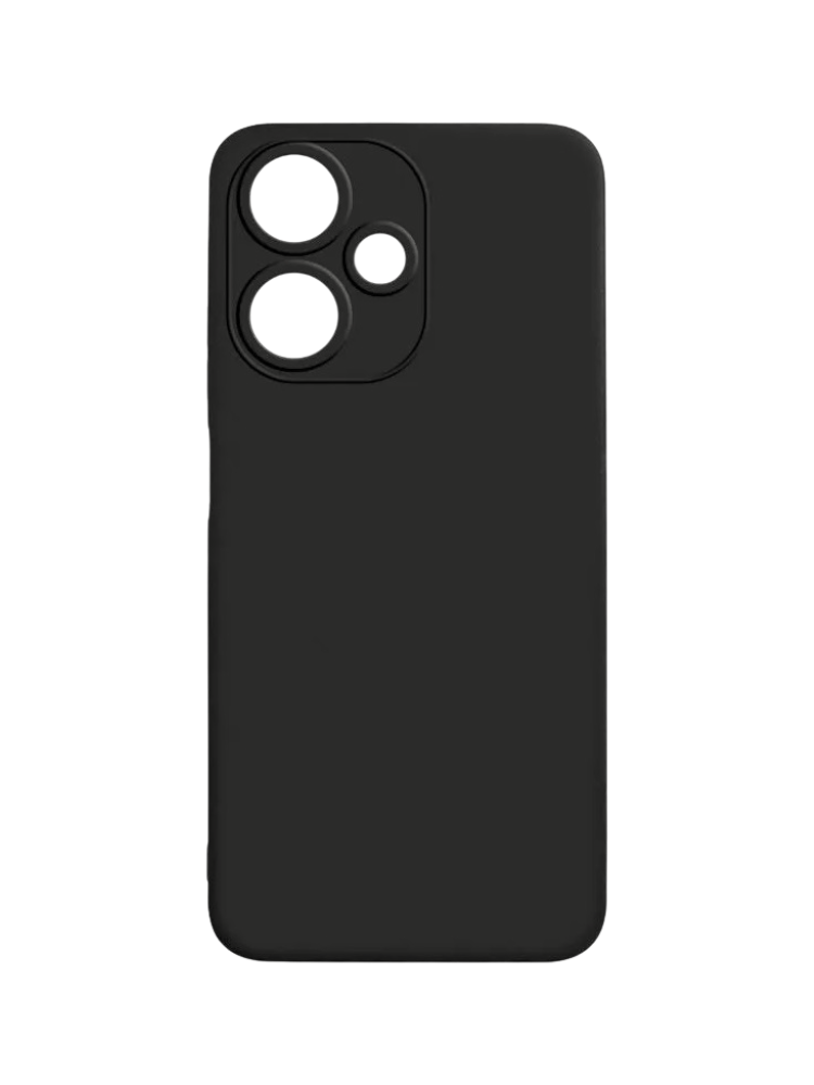 Чехол накладка Borasco Microfiber Case для Infinix HOT 30 Play черный