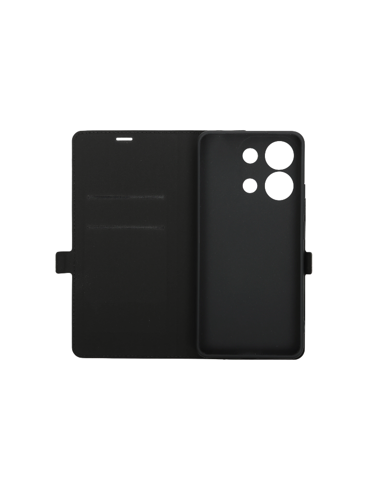 Чехол книжка Borasco Book Case для Xiaomi Redmi Note 13 Pro 4G черный