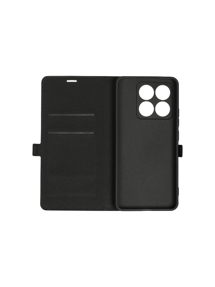 Чехол книжка Borasco Book Case для Xiaomi 14T черный