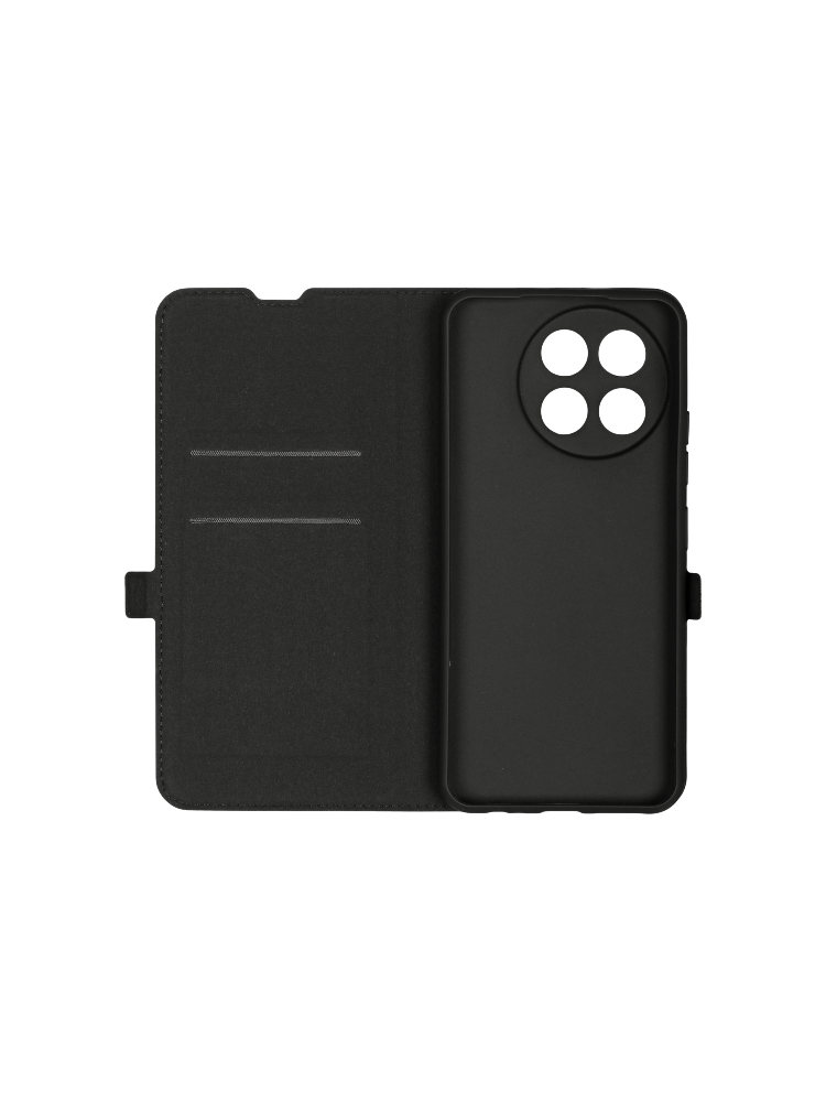 Чехол книжка Borasco Book Case для Tecno Spark 30 Pro черный
