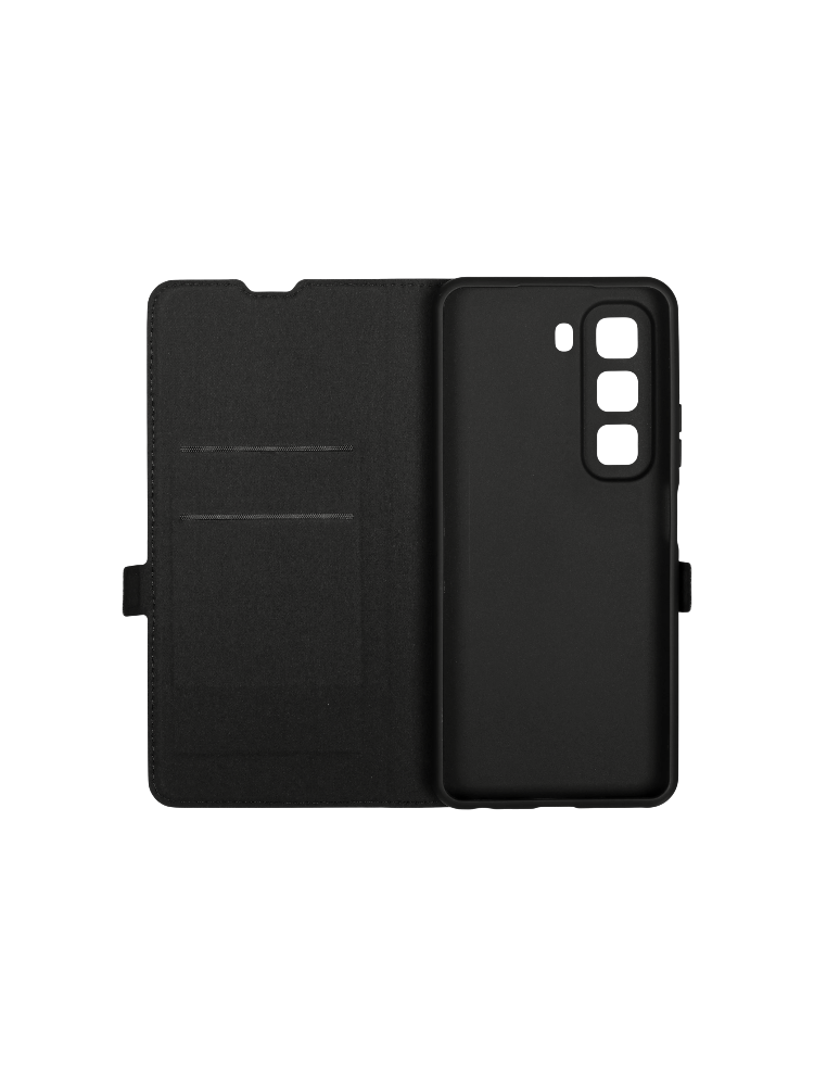 Чехол Smart Cover для Infinix HOT 50 4G черный, Borasco