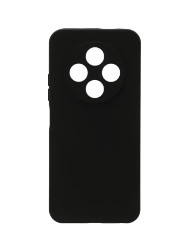 Чехол Silicone Case матовый для Tecno Spark 30C черный, Borasco