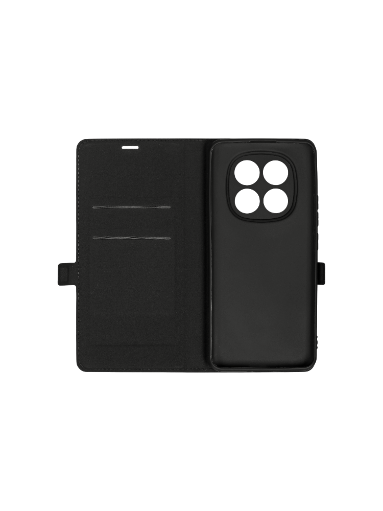 Чехол Book Case для Xiaomi Redmi Note 14 Pro +  5G черный, Borasco