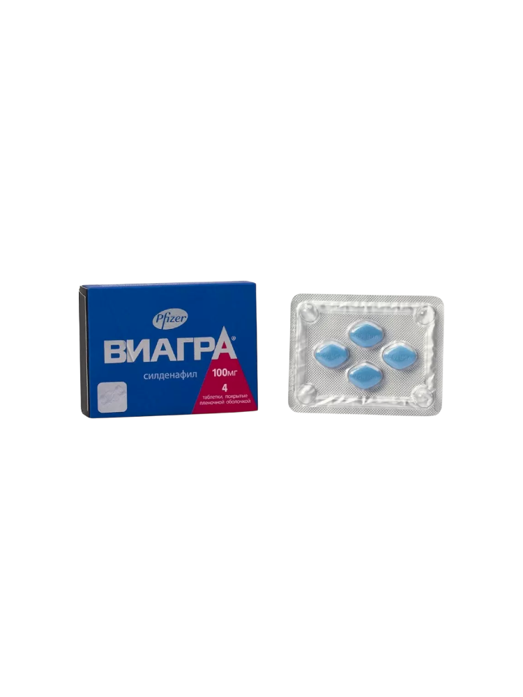 Виагра таб.100мг №4 - фото 1