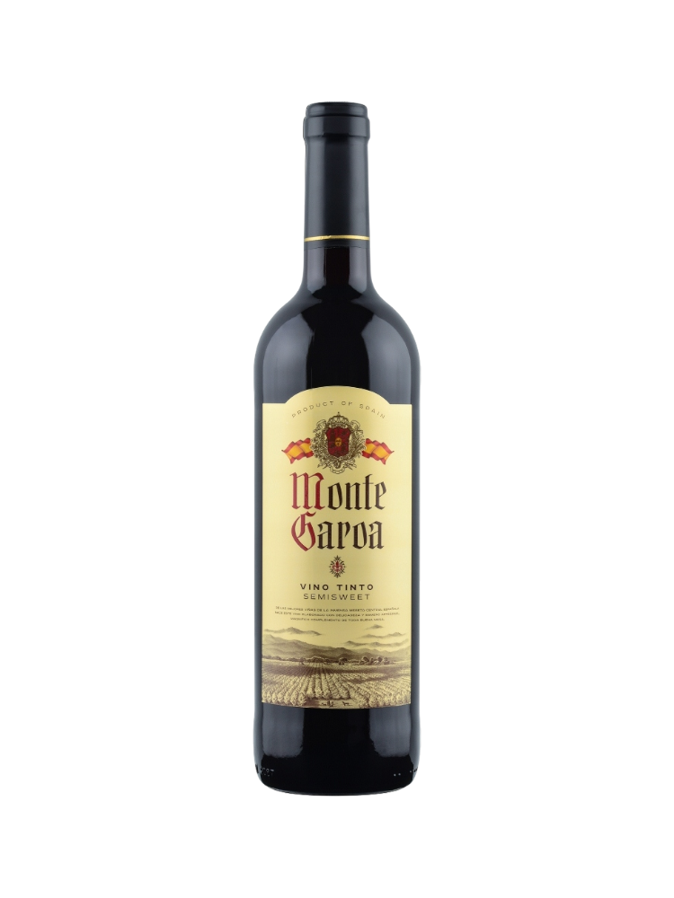 ВИНО MONTE GAROA 0.75Л VINTO TINTO SEMI SWEET КР П/СЛ - фото 1