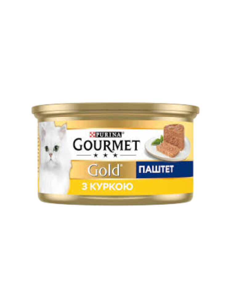 Gourmet Gold (Гурмэ Голд) - паштет с курицей, баночка 85 г