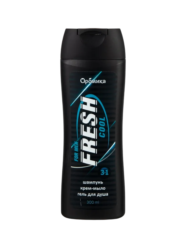 ШАМПУНЬ FRESH COOL 300МЛ 3В1 Д/МУЖ
