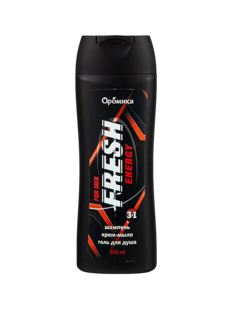 ШАМПУНЬ Д/МУЖ FRESH ENERGY 300МЛ 3В1