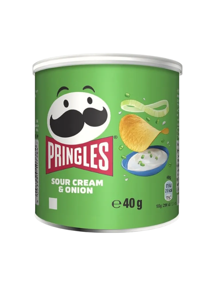 ЧИПСЫ PRINGLES SMALL 40Г СМЕТАНА/ЛУК