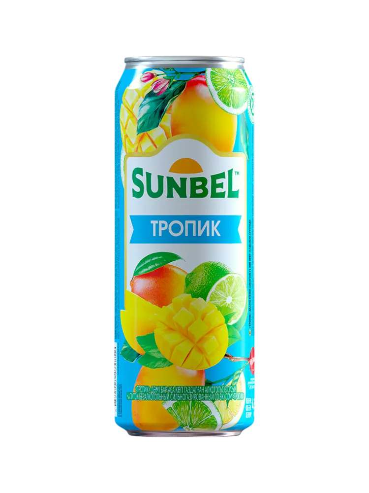 ЛИМОНАД SUNBEL 450МЛ ТРОПИК Ж/Б - фото 1