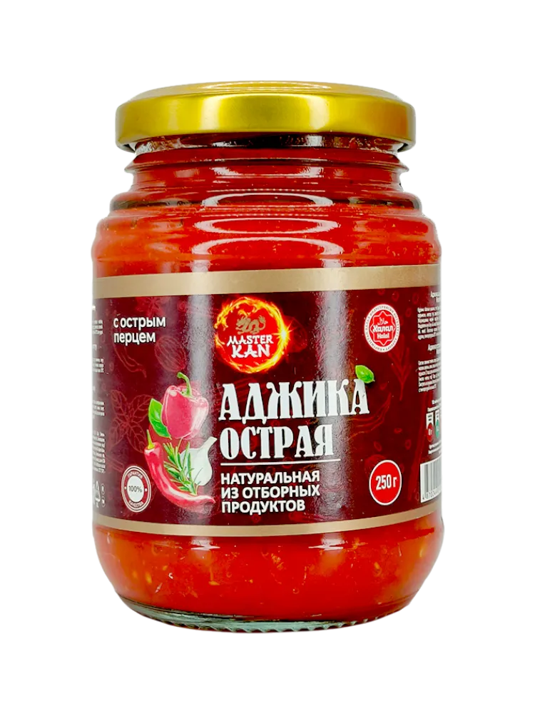 АДЖИКА МАСТЕР КАН ОСТРАЯ 250Г