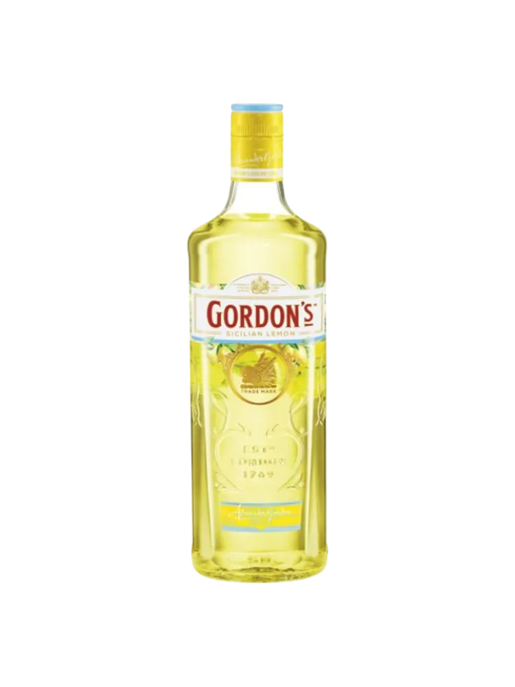 ДЖИН GORDON'S SICILIAN LEMON 37,5% 0,7Л - фото 1