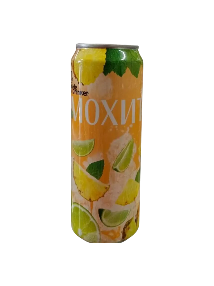НАПИТОК МОХИТО MR DRINKER 0.45Л АНАНАС Ж/Б(12) - фото 1