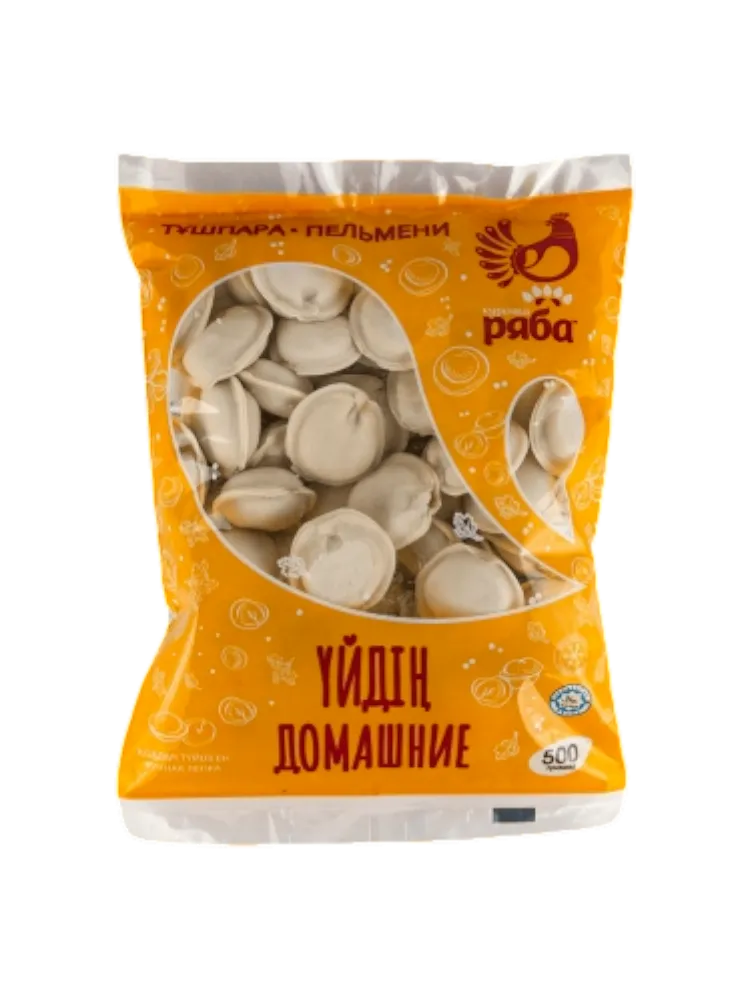 ПЕЛЬМЕНИ КУРОЧКА РЯБА КУРИНЫЕ ДОМАШНИЕ 500Г(6)