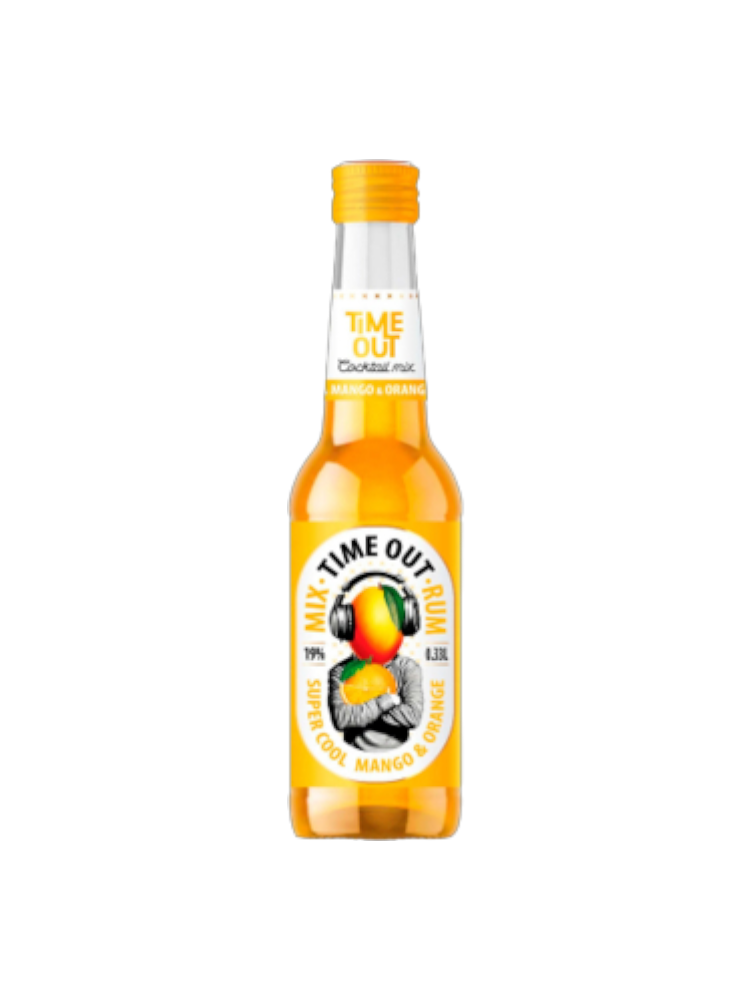 АПЕРИТИВ TIME OUT RUM&MANGO&ORANGE 0,33Л СТ/Б - фото 1