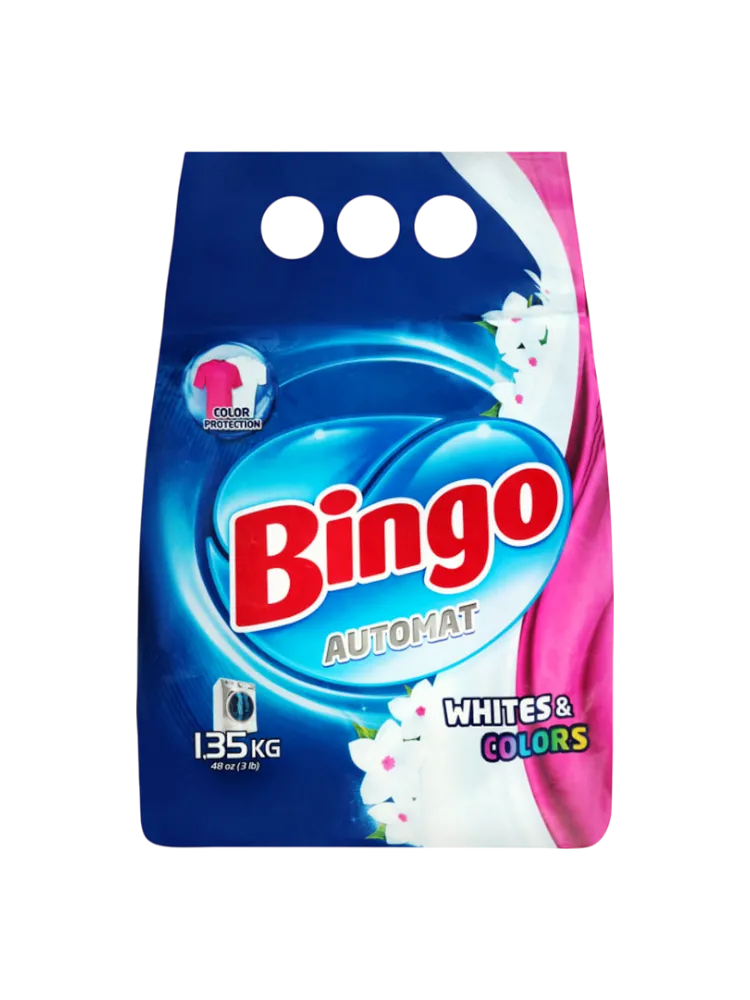 СТИР ПОРОШОК BINGO 1.5КГ WHITE&COLORS