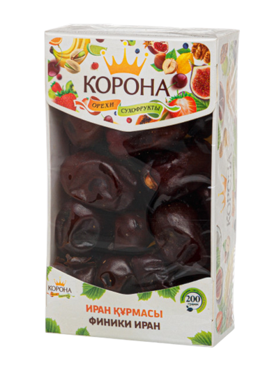 ФИНИКИ ИРАНСКИЕ СОРТ ЗАХЕДИ КОРОНА 400Г