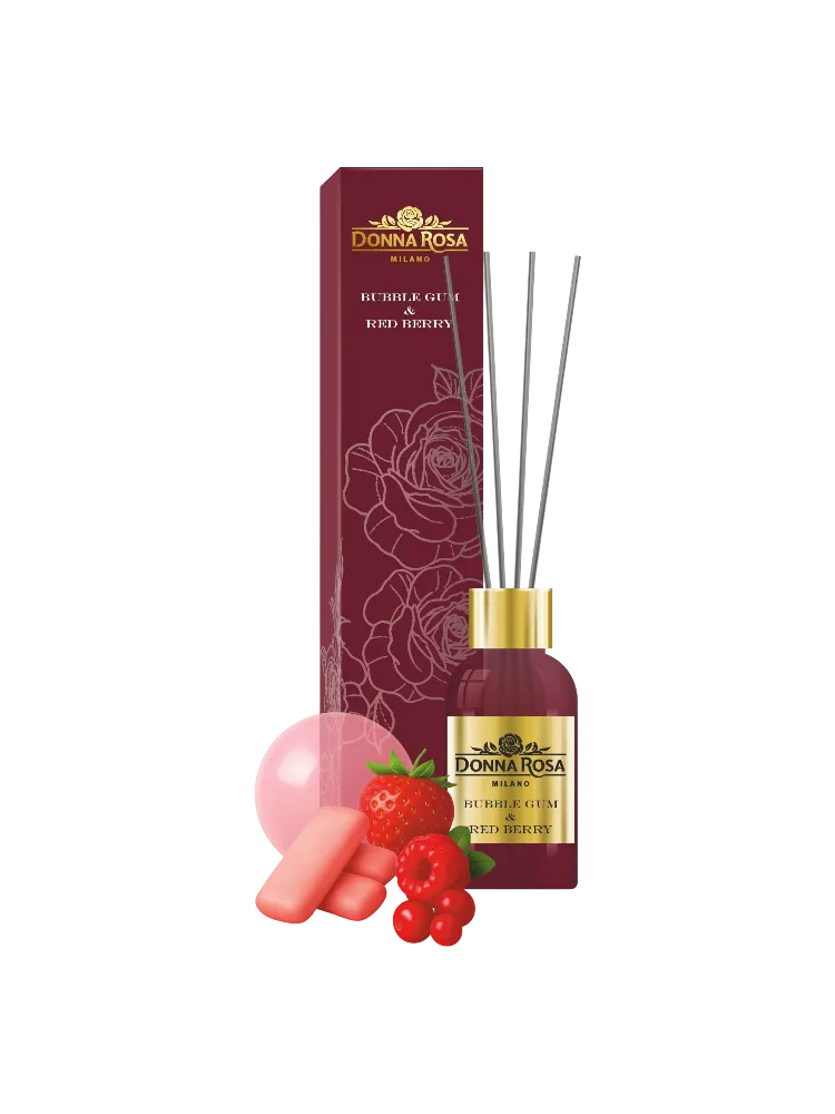 АРОМАДИФФУЗОР DONNA ROSA BUBBLE GUM RED BERRY 65МЛ