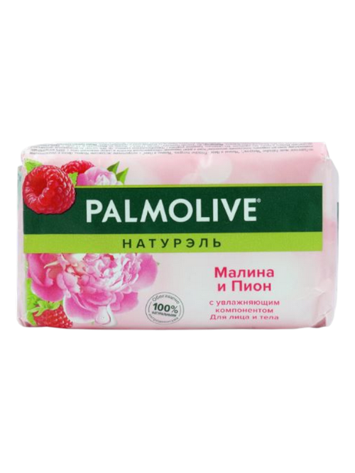 МЫЛО PALMOLIVE НАТУРЭЛЬ МАЛИНА И ПИОН 150Г - фото 1