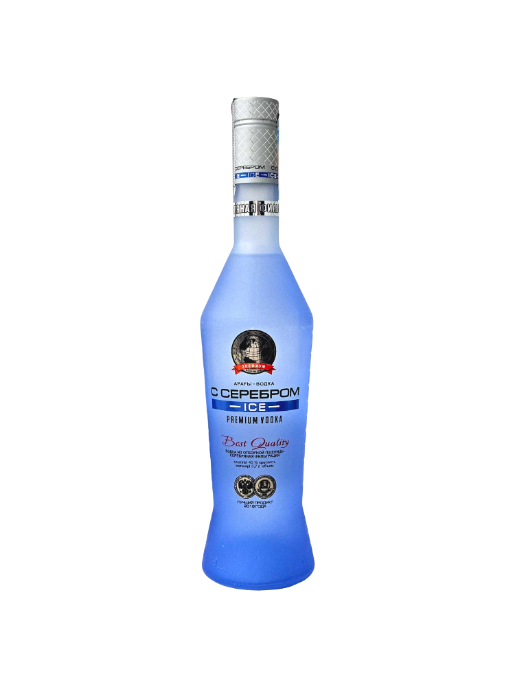 ВОДКА С СЕРЕБРОМ ICE 0,7Л 40% - фото 1