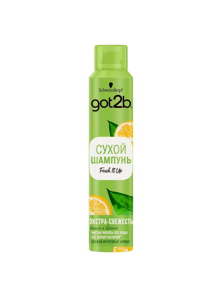 ШАМПУНЬ GOT2B EXTRA FRESH СУХОЙ 200МЛ - фото 1
