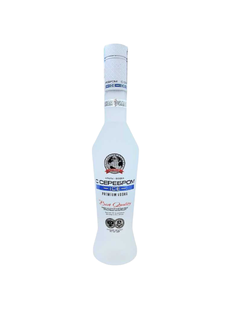 ВОДКА С СЕРЕБРОМ ICE 0,5Л 40% - фото 1